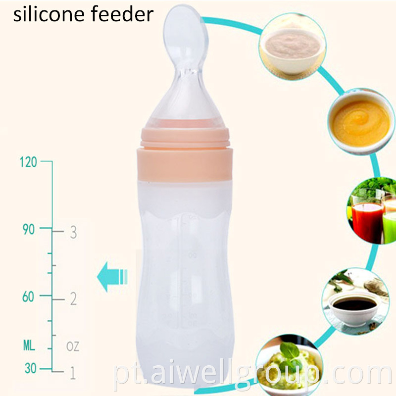 Silicone Baby Squeeze Weaning Feeder